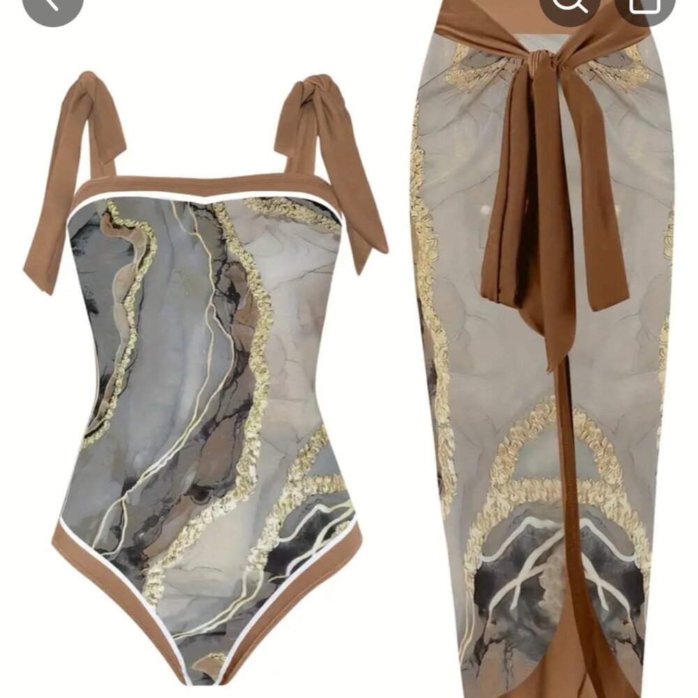 Swimsuit with Cover up